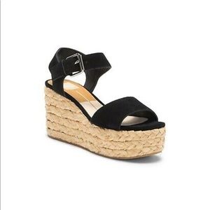 Dolce Vita Sacha Black Suede Espadrilles